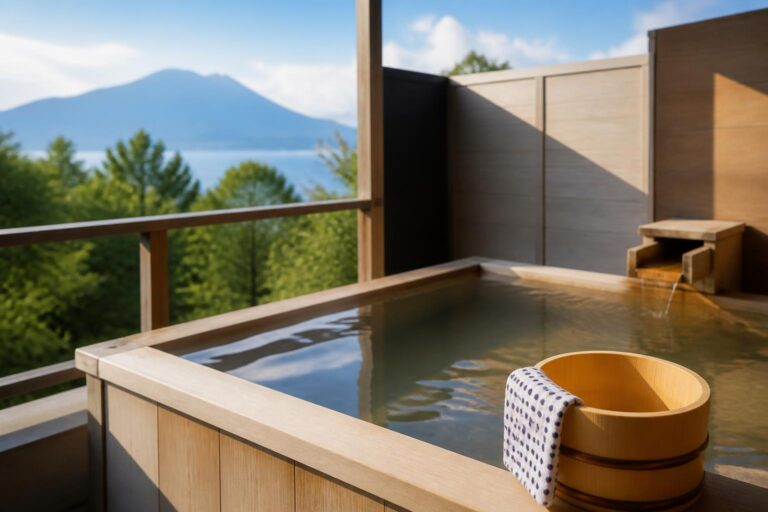 妙見温泉で露天風呂付き客室のある宿は？カップルに מתאים？