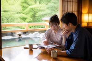 九州の温泉デートでメイクはどうする？